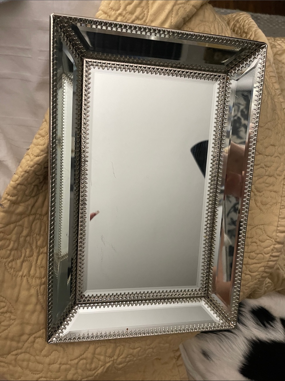 Hobby Lobby Silver mirrored accent tray